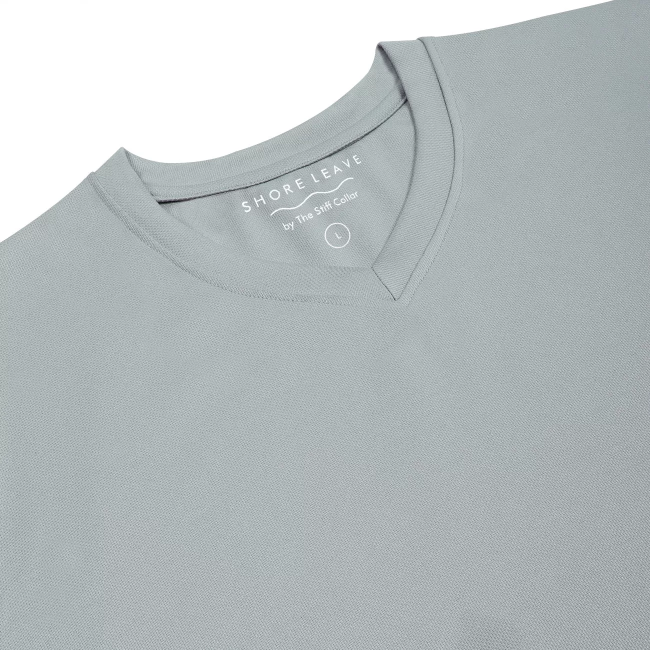 Glacier Gray Premium Imported V Neck T-shirt