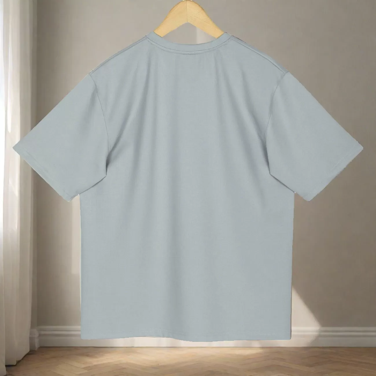 Glacier Gray Premium Imported V Neck T-shirt