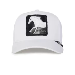 Goorin Bros Platinum High (High Rider) Trucker Hat (White)