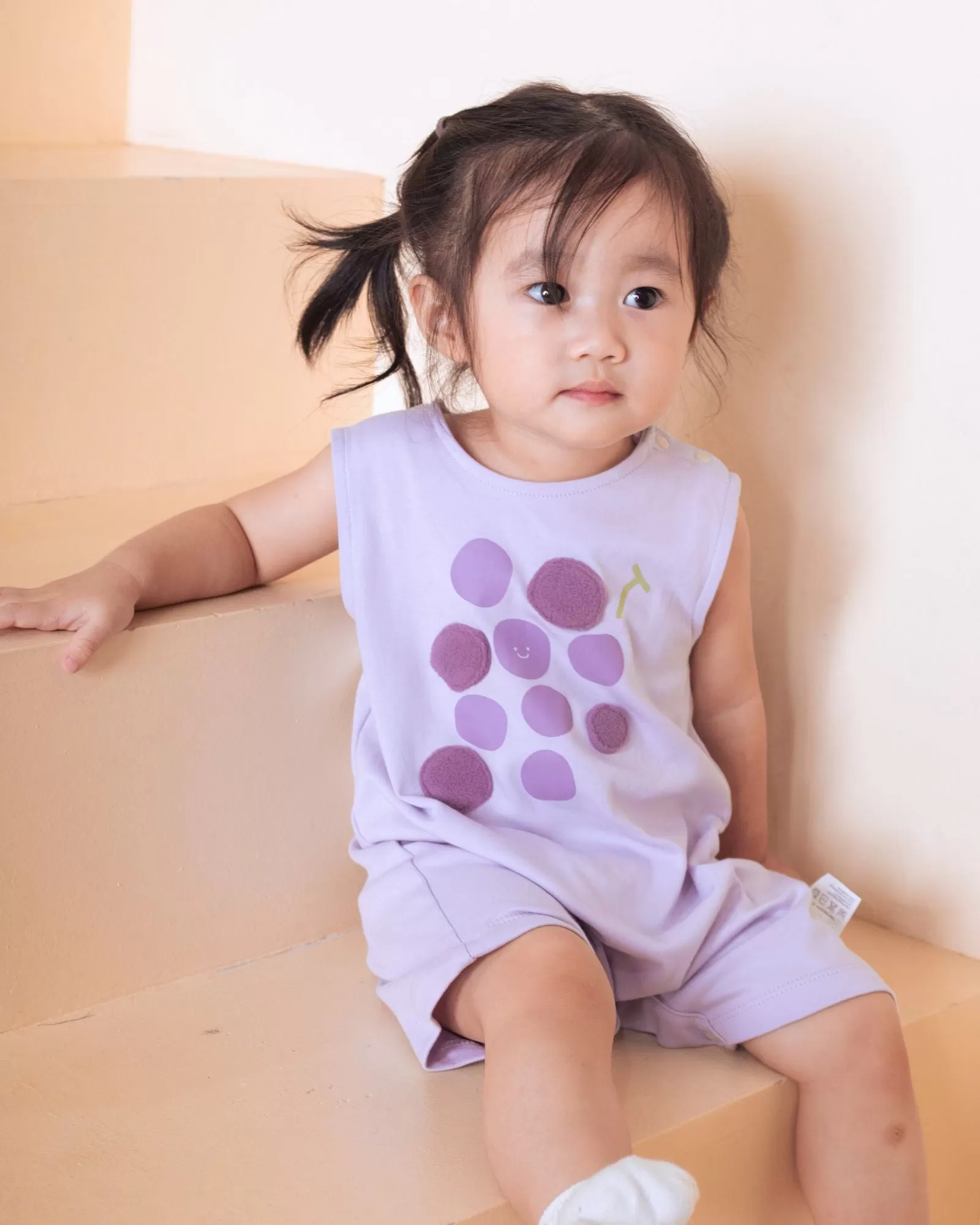 Grape Baby Romper