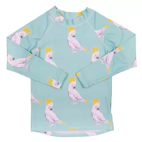 Green Cockatoo Rash Top