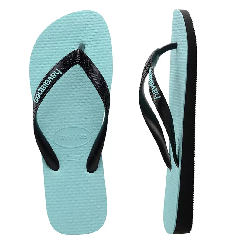 Havaianas Original Black/Black/Blue Thongs