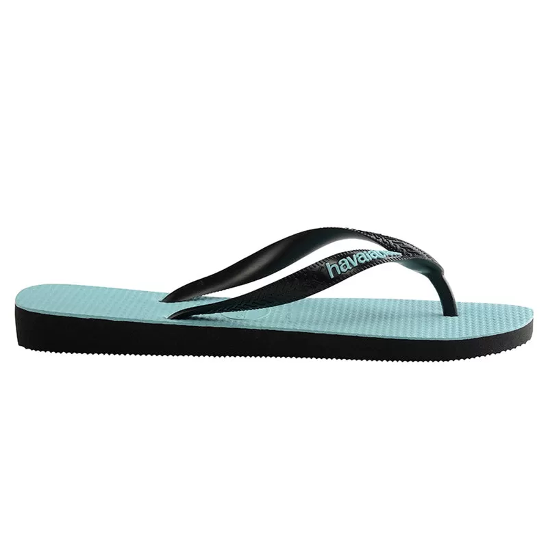 Havaianas Original Black/Black/Blue Thongs