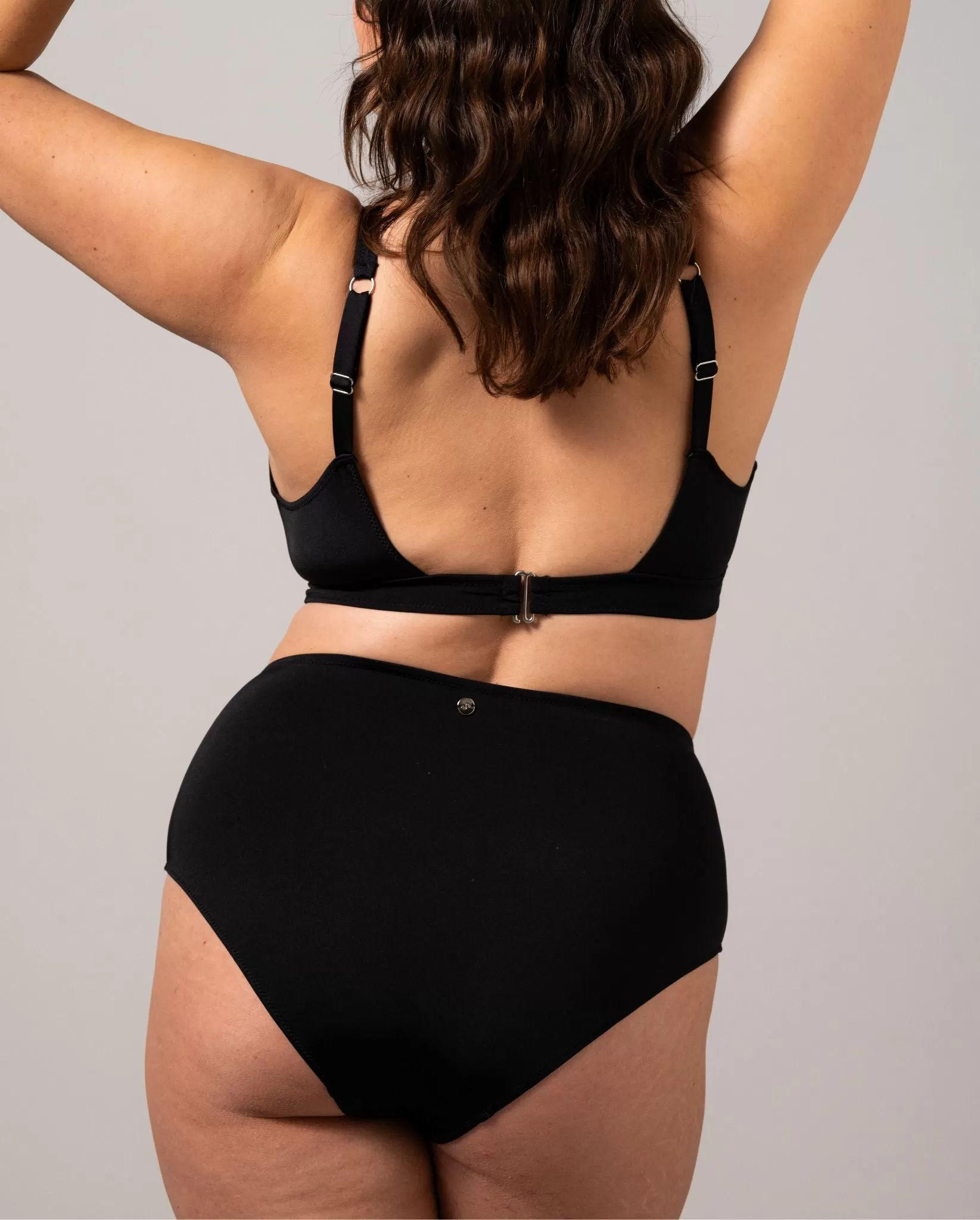 Highwaist Bikini Briefs Black