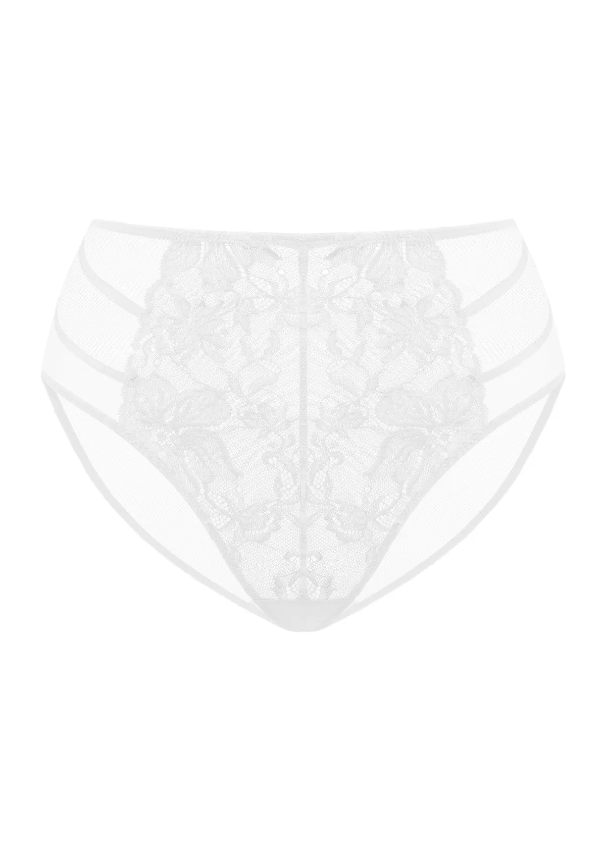 HSIA Breathable Sexy Lace White Bikini Underwear