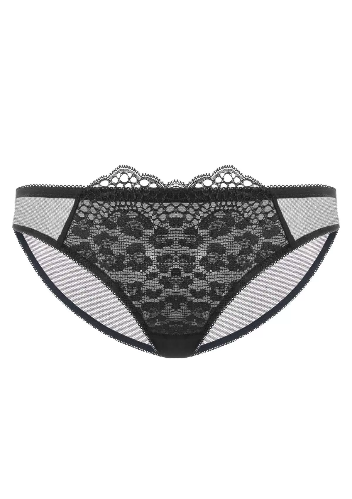 HSIA Front Lace Leopard Bikini Panties 3 Pack