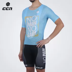 Indoor cycling blue suit-Top