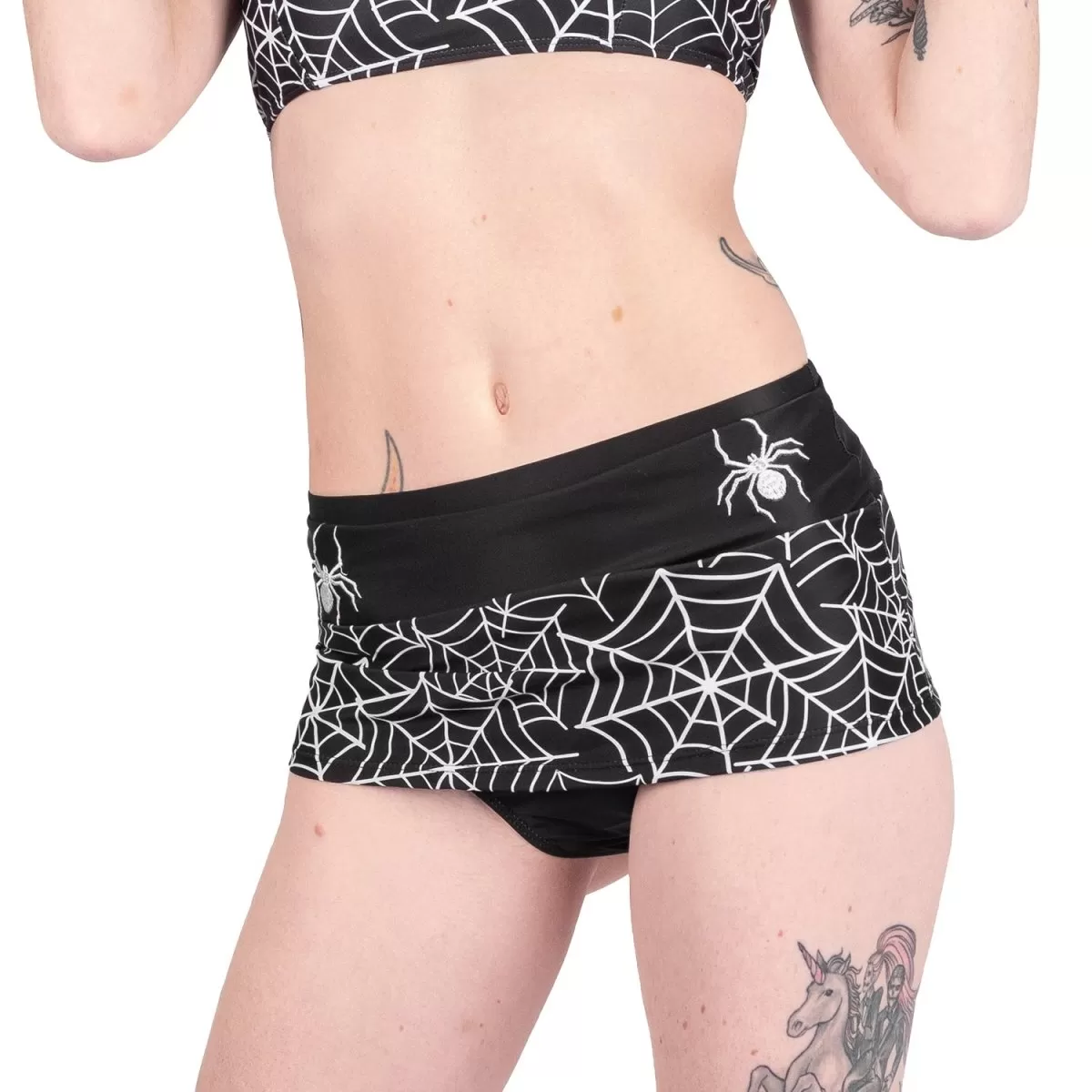 Itsy Bitsy Spider Retro Skirted Bikini