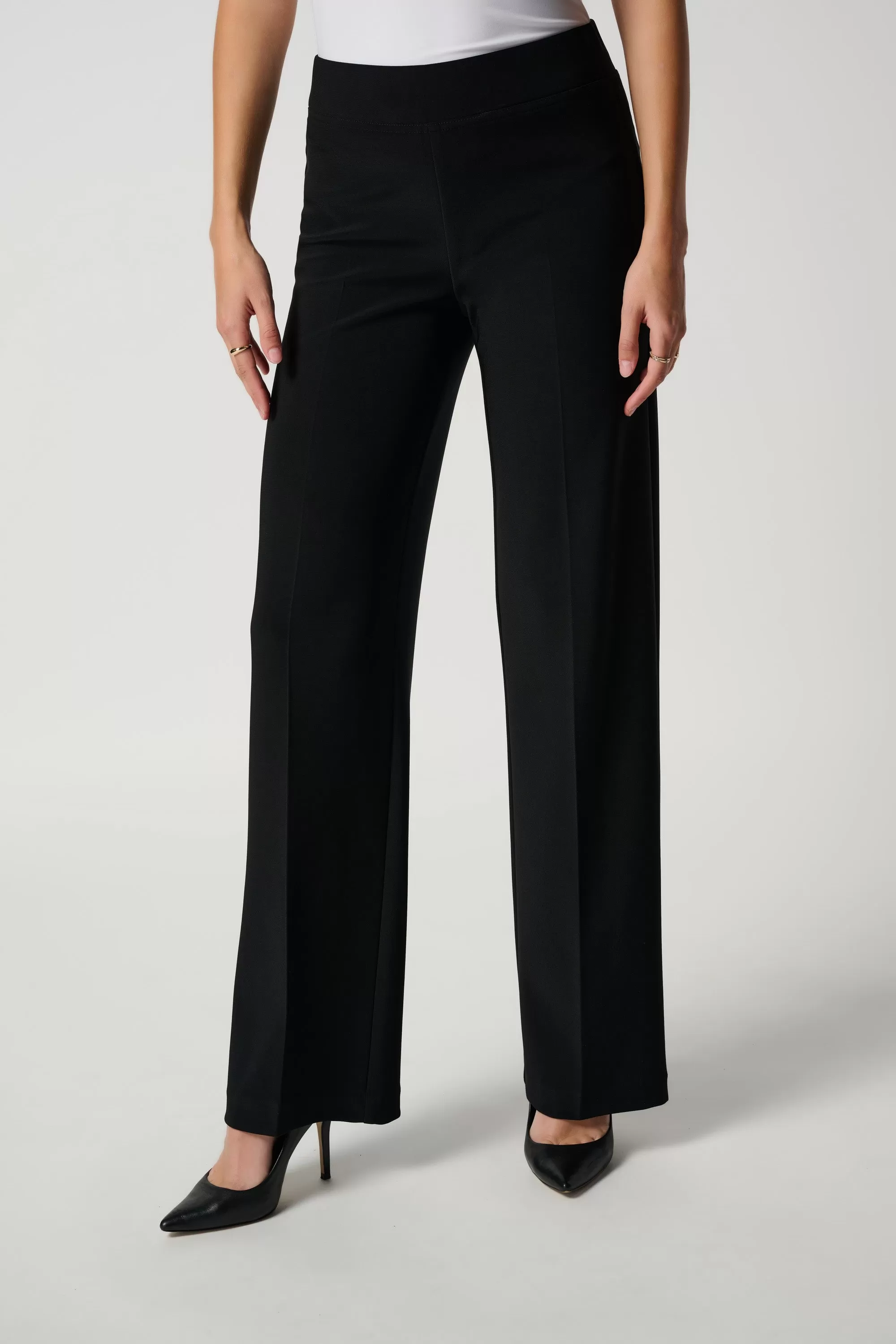 Joseph Ribkoff Essential Classic Wide Leg Pant Black - 153088TT