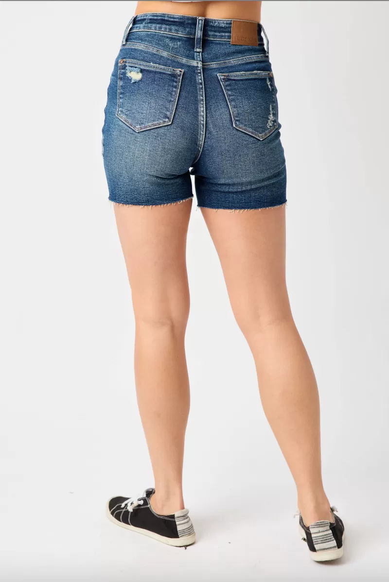 Judy Blue Mild Destroy Cut Off Shorts