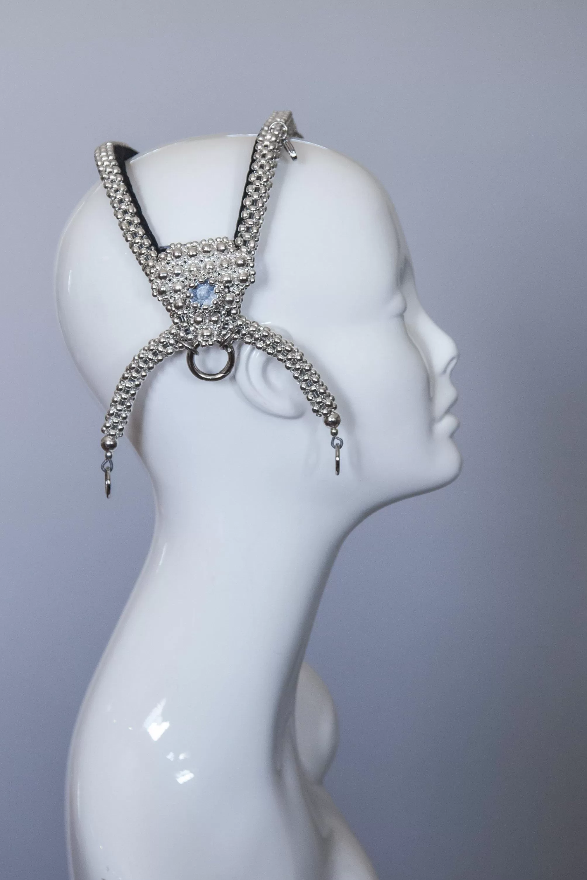 Khutulun Modular Headpiece System in Silver