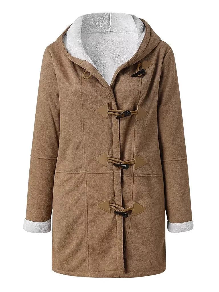 Ladies' Casual Hoodie Coat Jacket for School, Office, and Everyday Wear