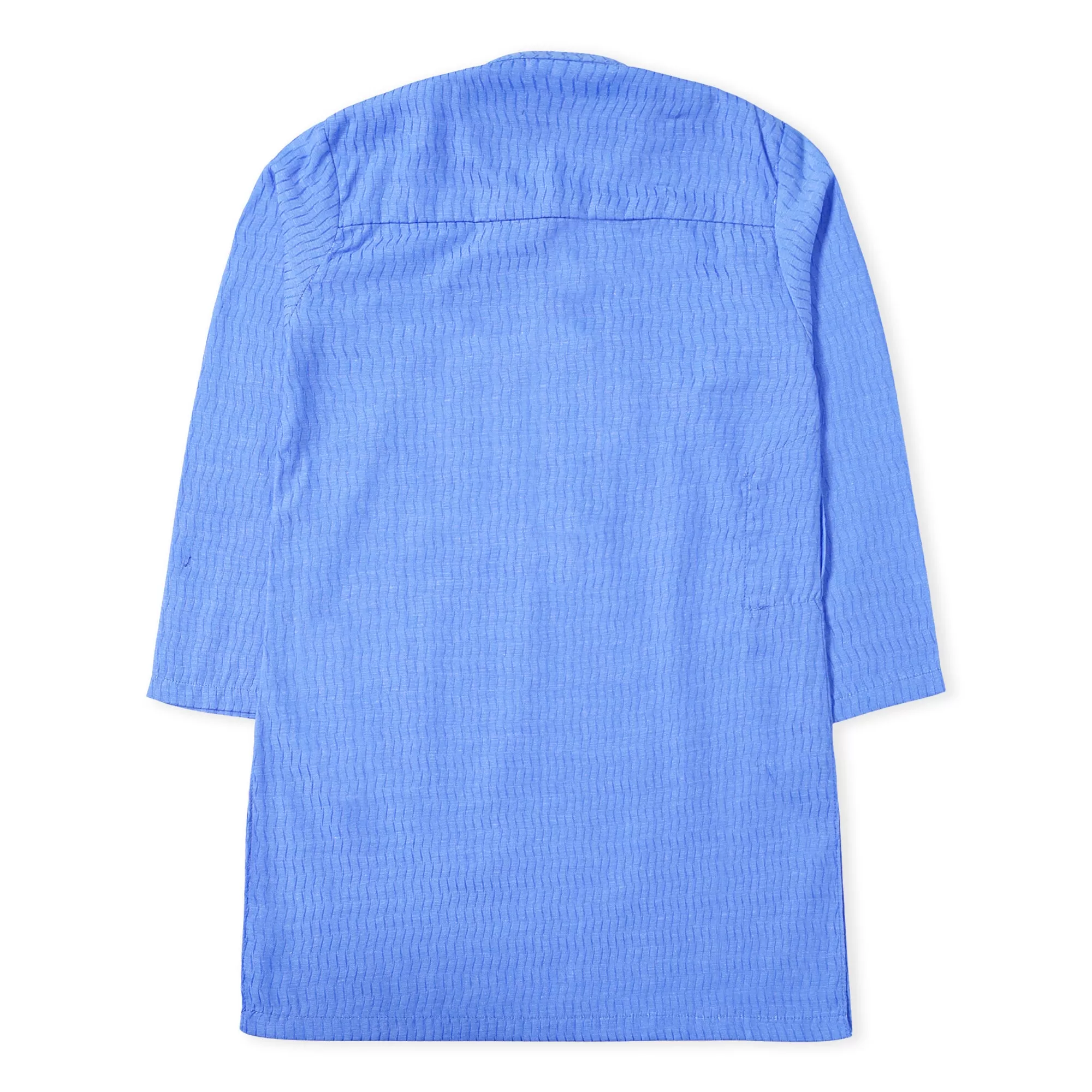 Light Blue Self Print Kurta