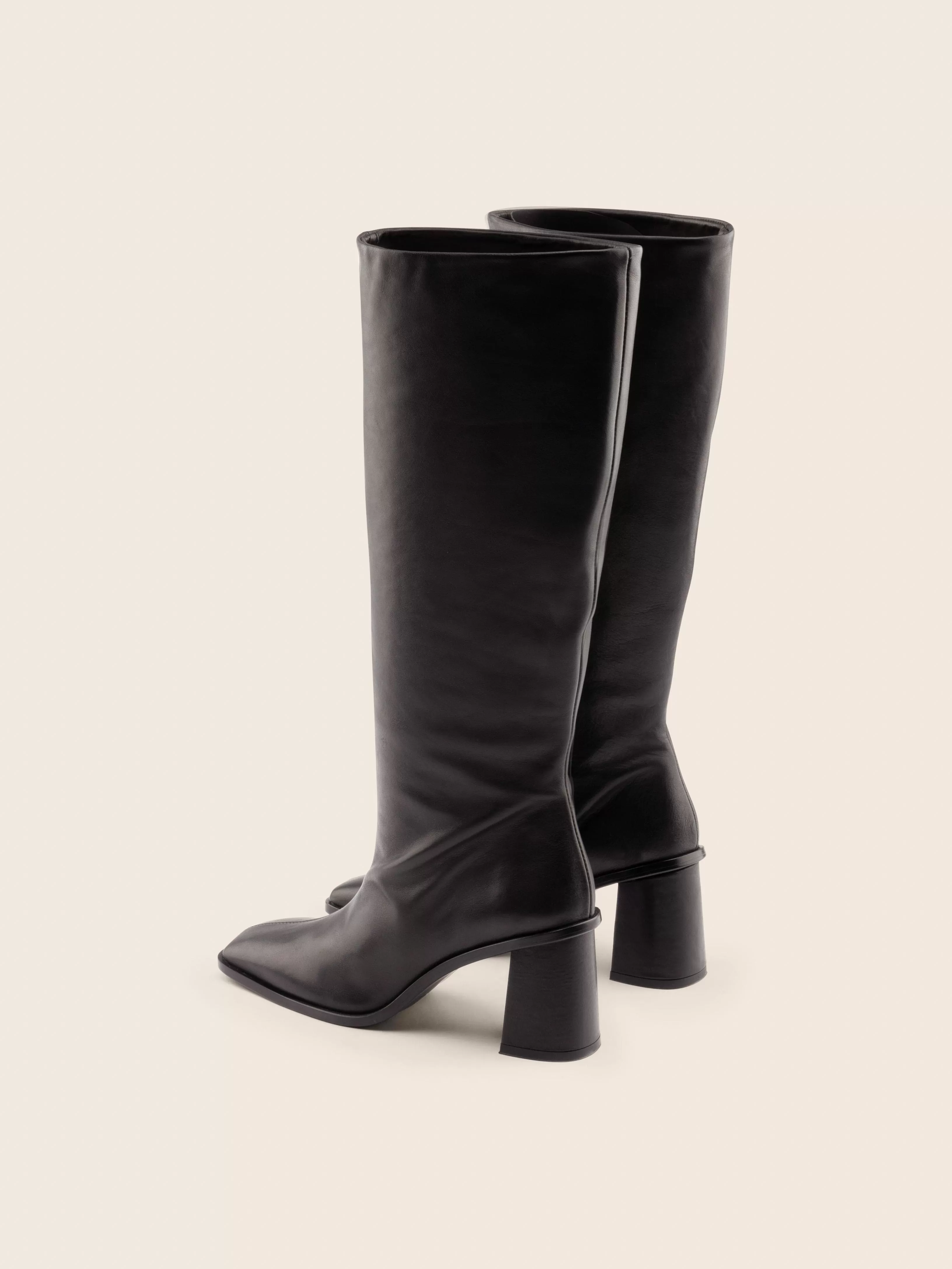 Lorca Wide Large Black Boot