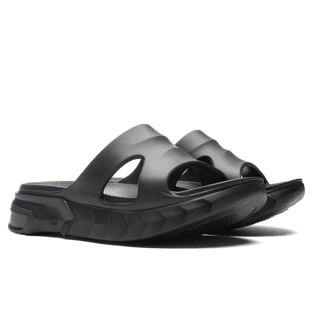 Marshmallow Slider Sandal - Black