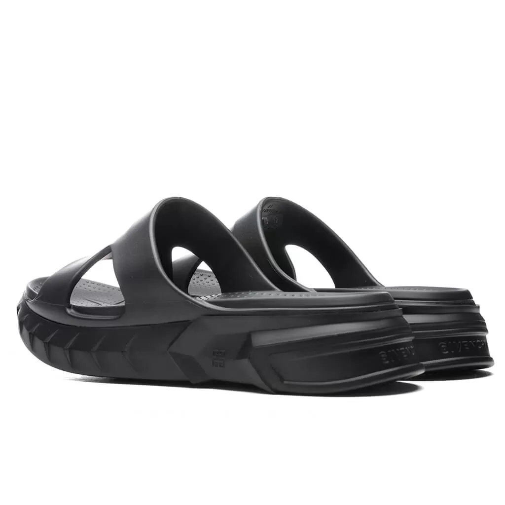 Marshmallow Slider Sandal - Black