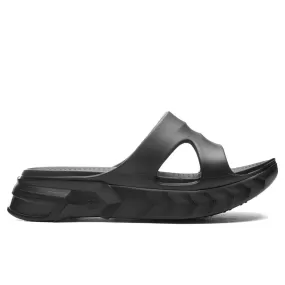 Marshmallow Slider Sandal - Black