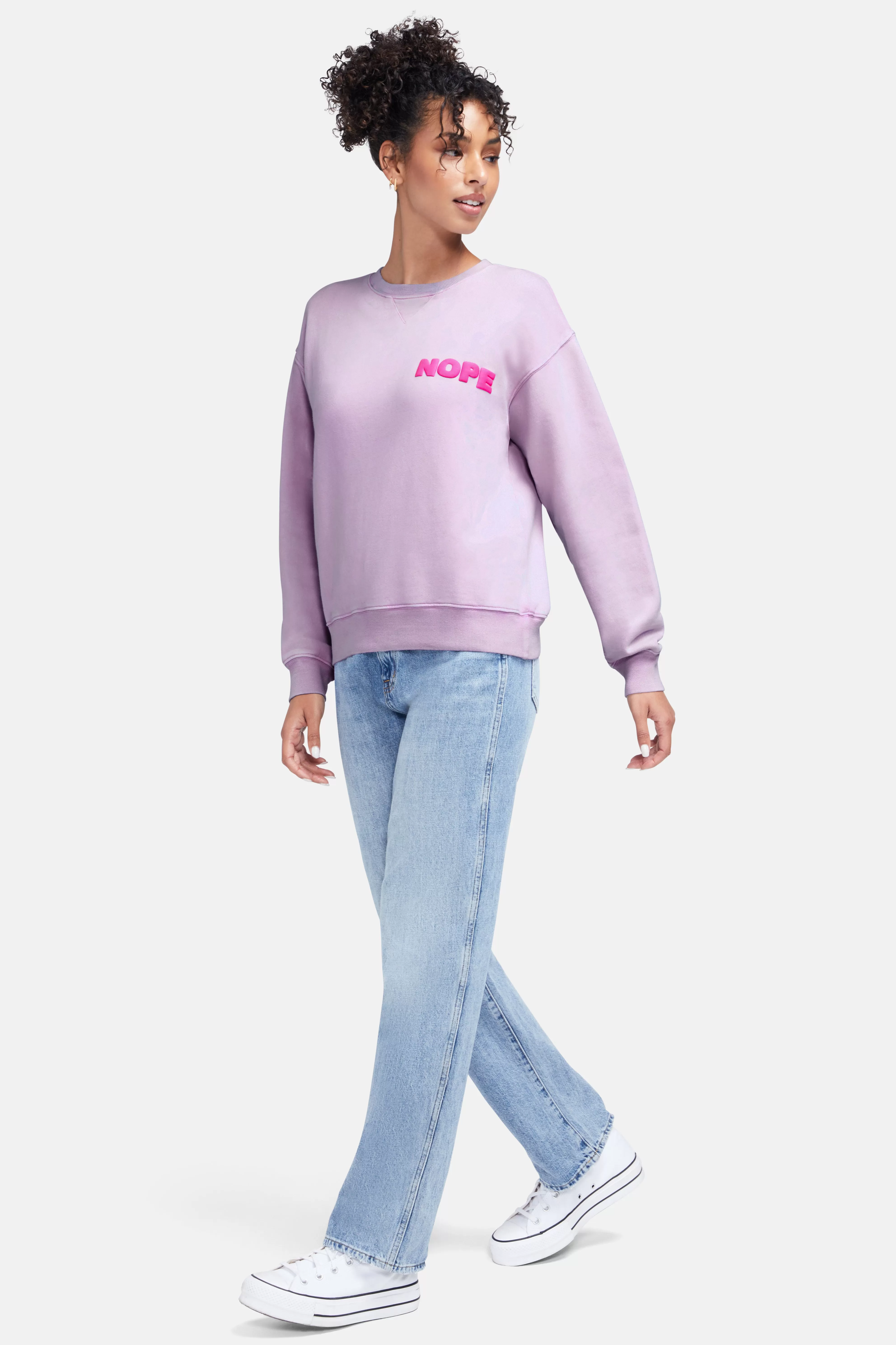 Nope Cody Sweatshirt | Purple Heather