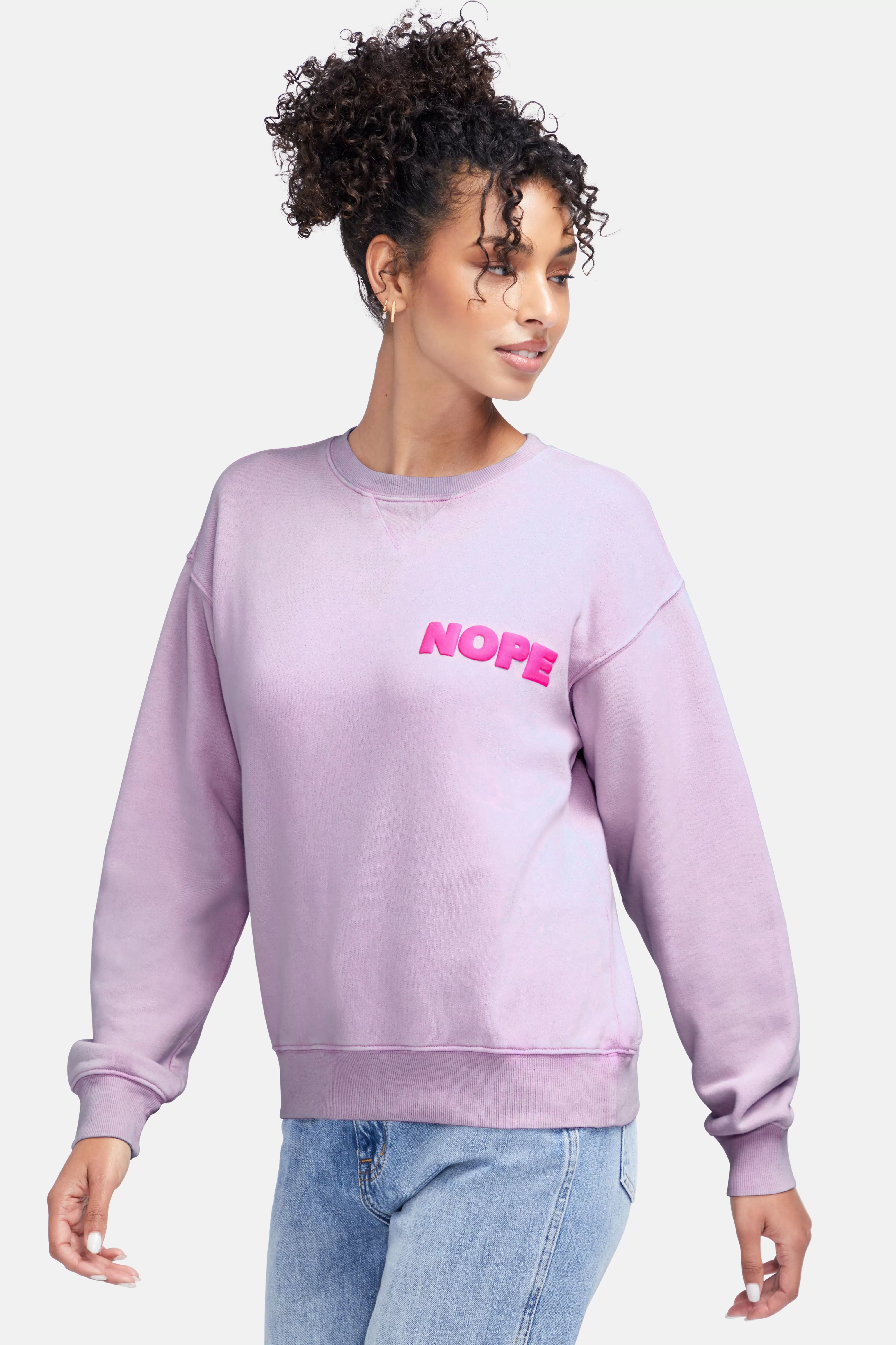 Nope Cody Sweatshirt | Purple Heather