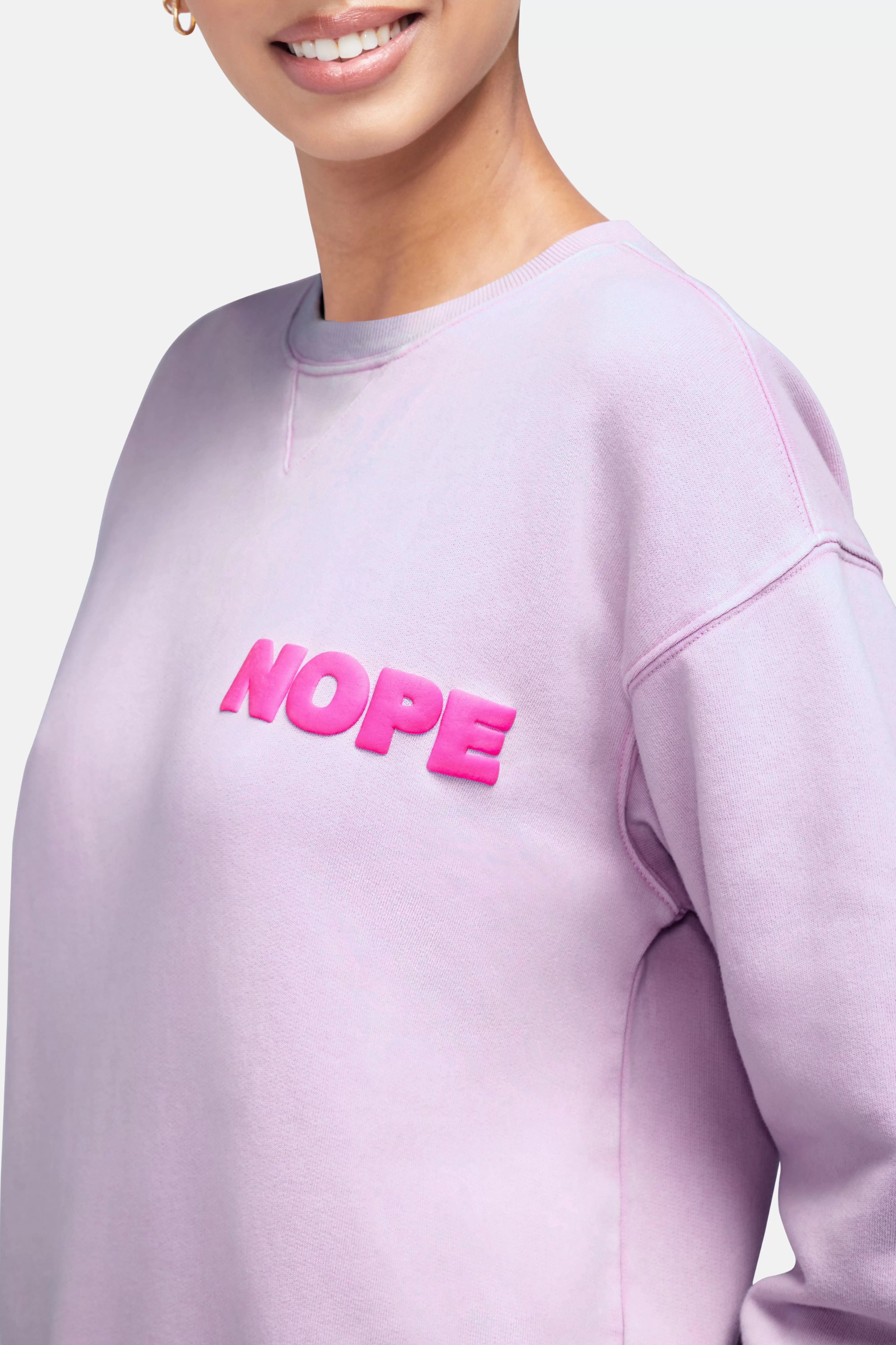 Nope Cody Sweatshirt | Purple Heather