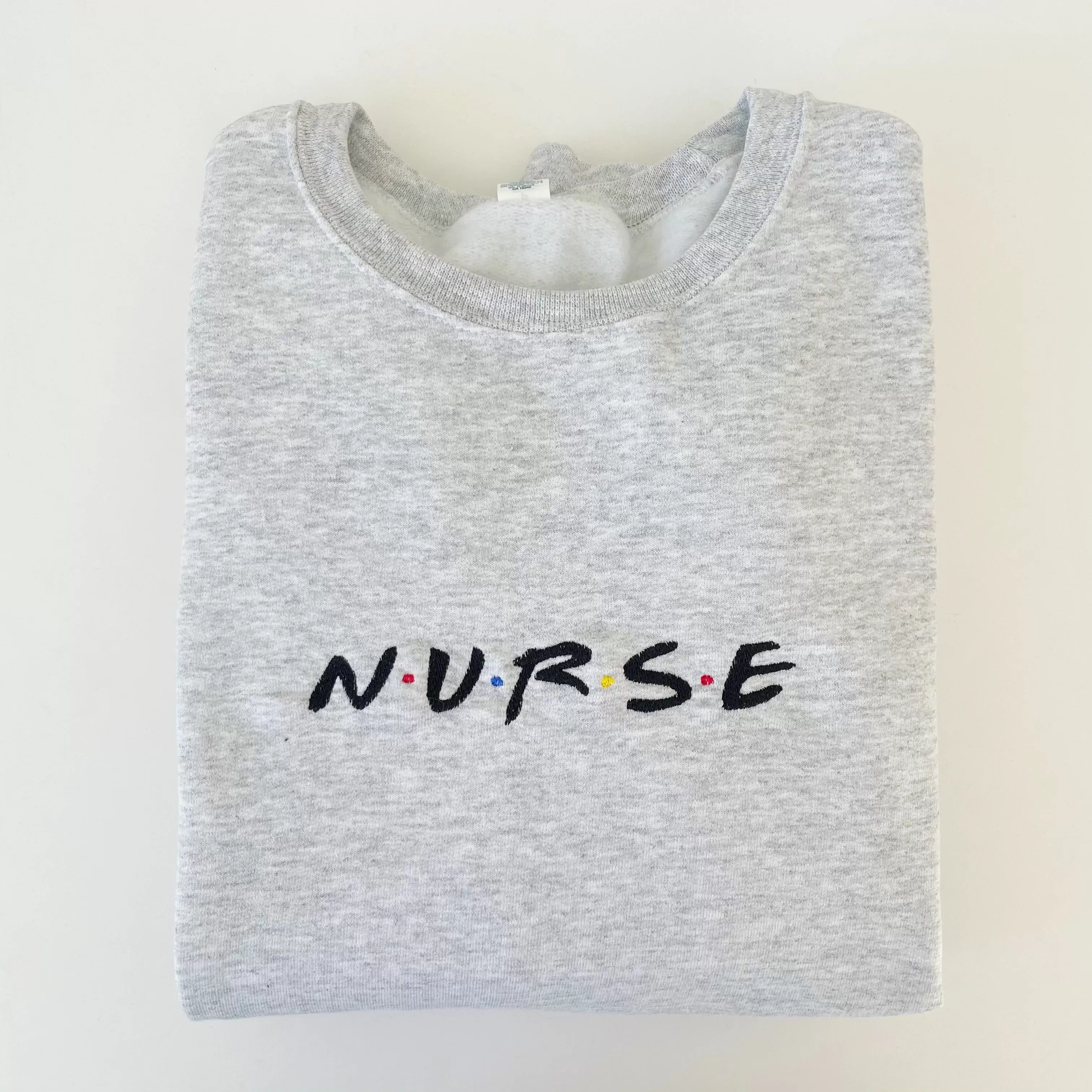 Nurse Embroidered Sweatshirts