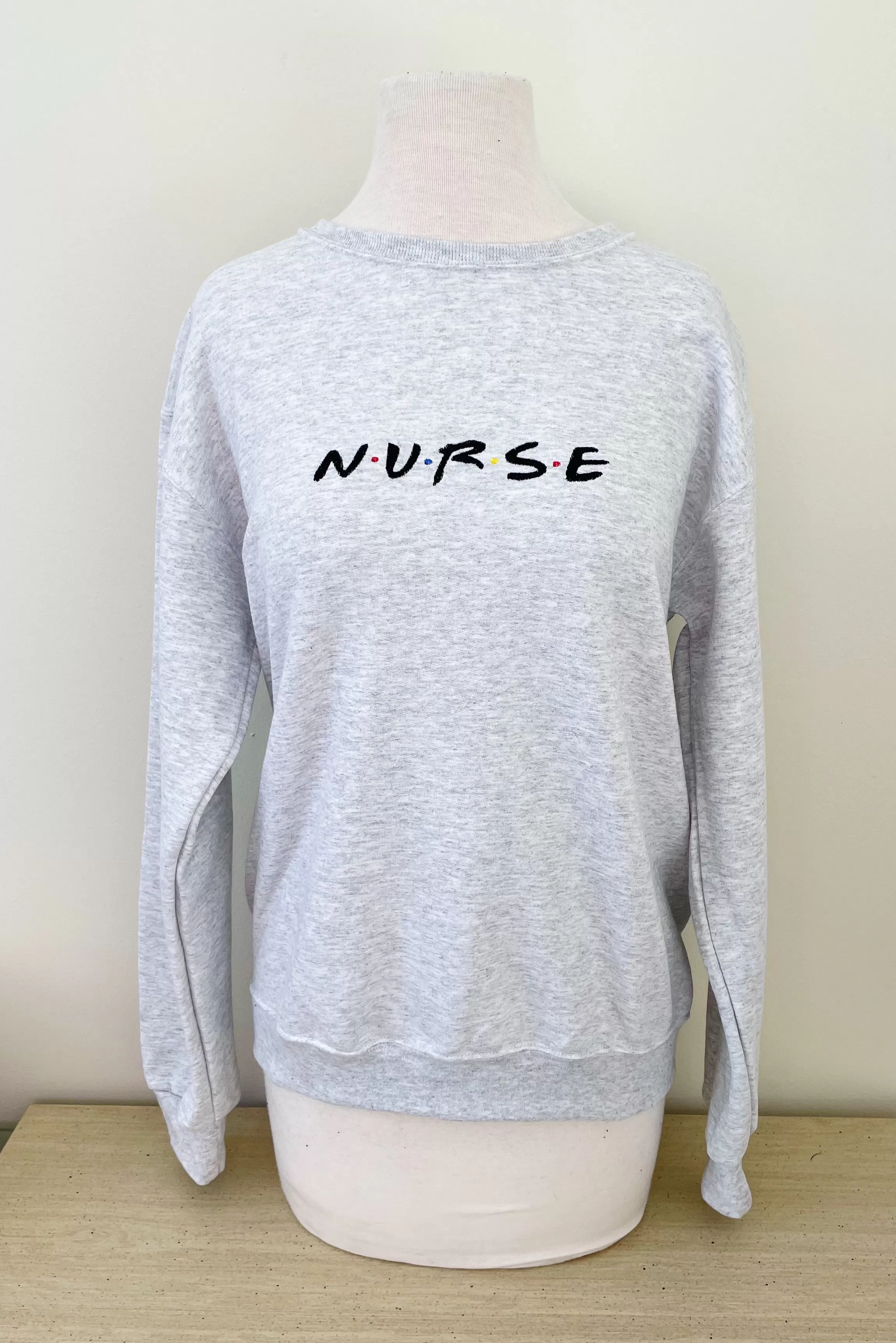 Nurse Embroidered Sweatshirts