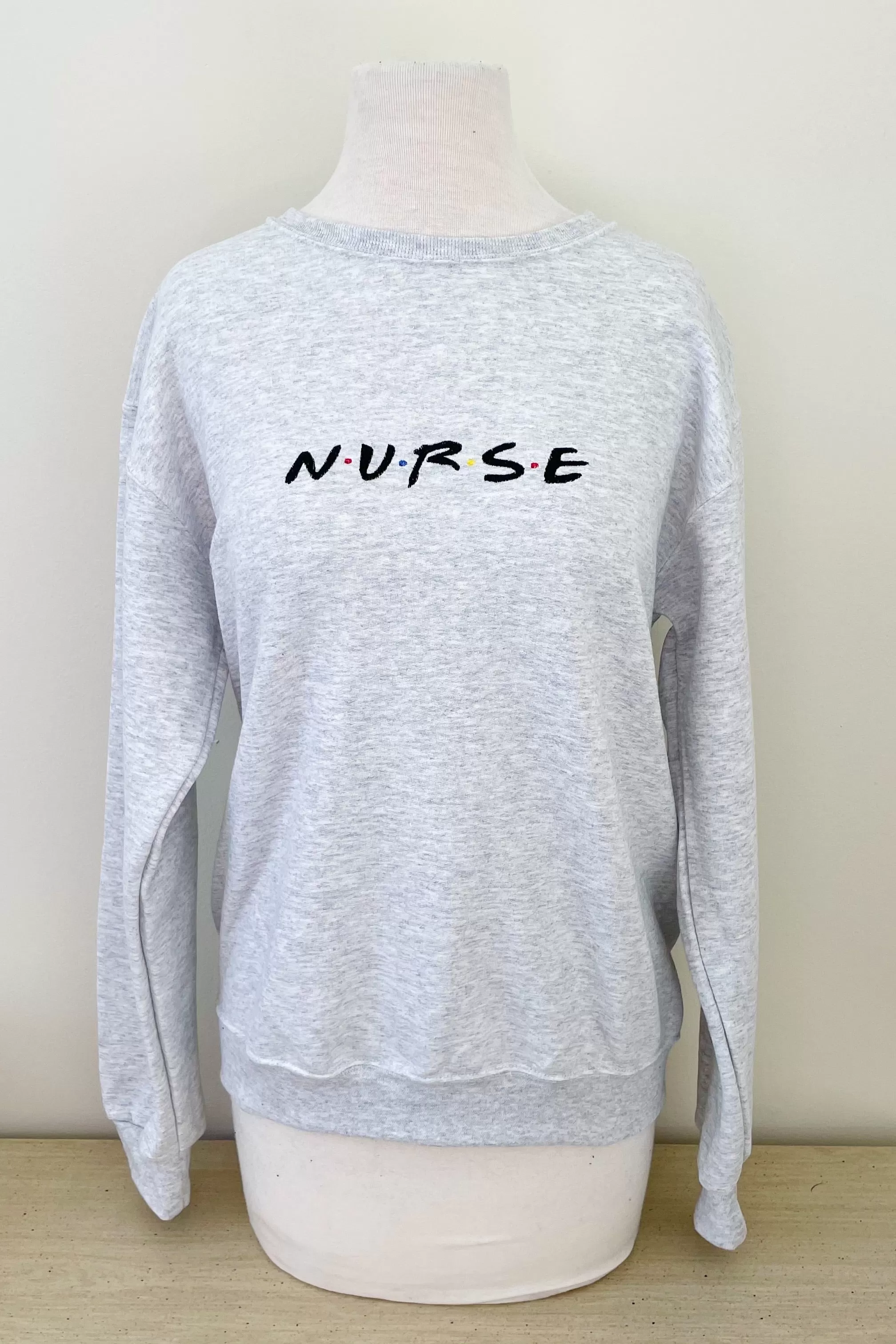 Nurse Embroidered Sweatshirts