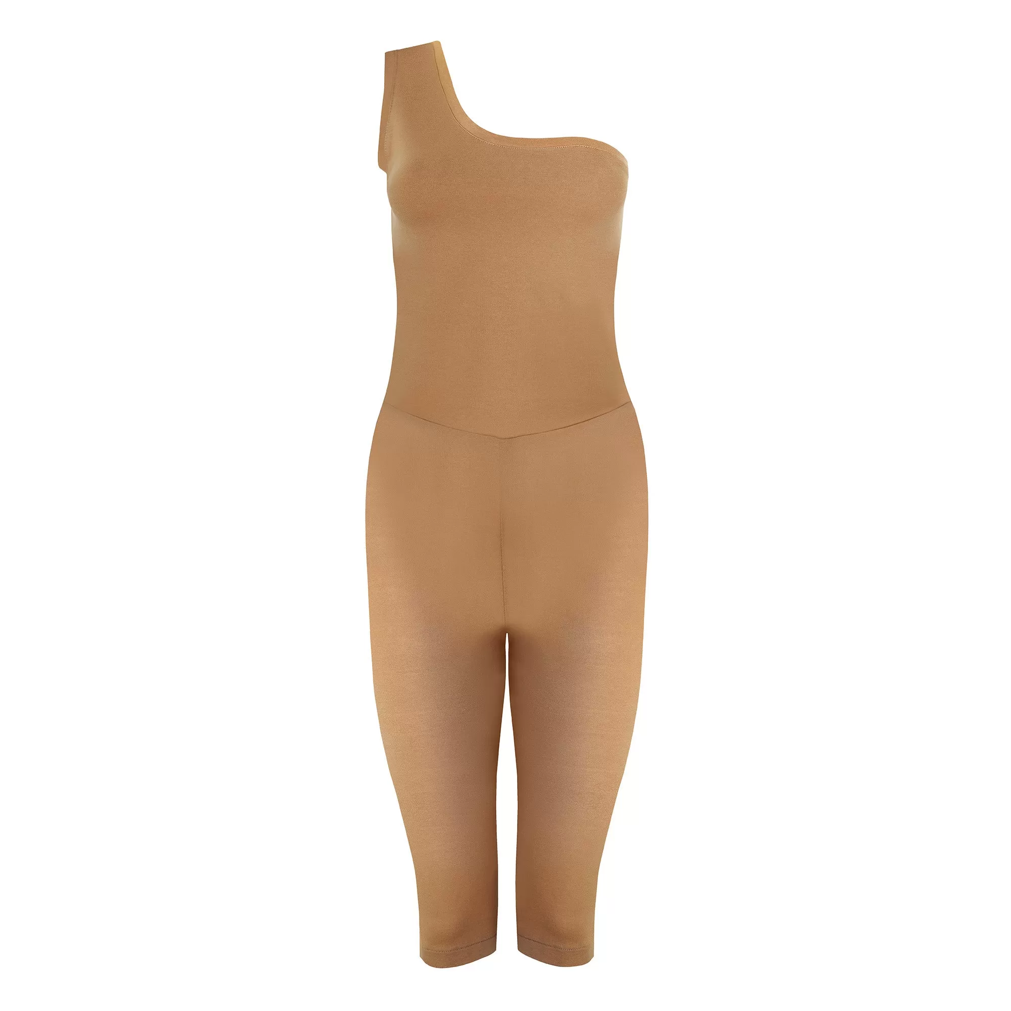 One Shoulder Cycling Jumpsuit