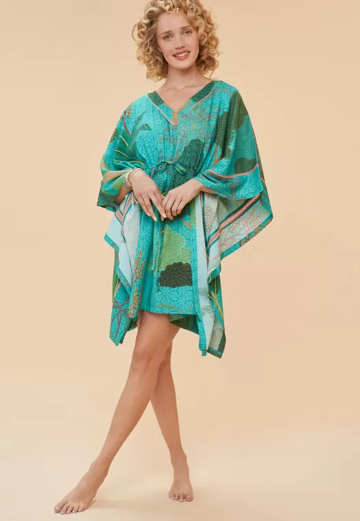 Powder - Beach Cover Up - Secret Paradise Aqua