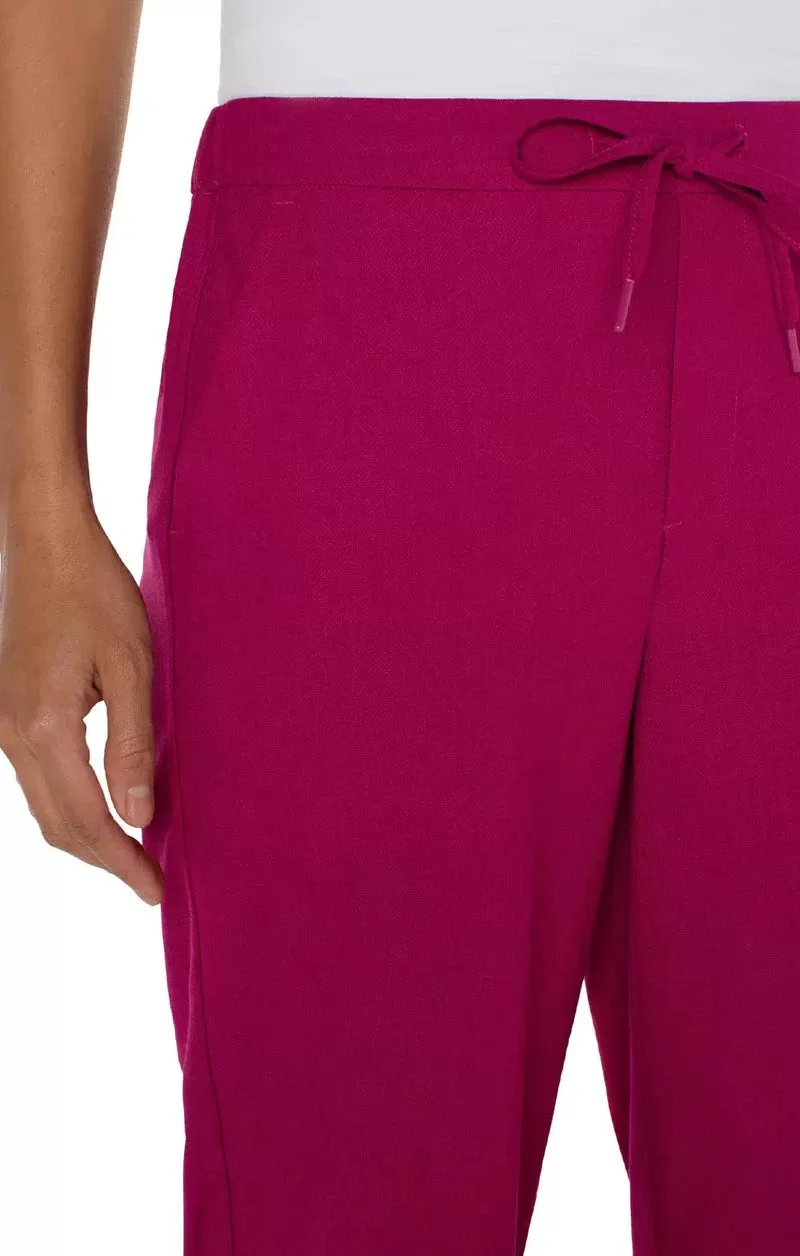 Pull On Trouser in Fuschia