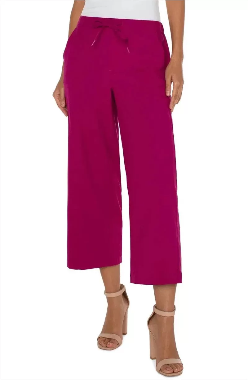 Pull On Trouser in Fuschia