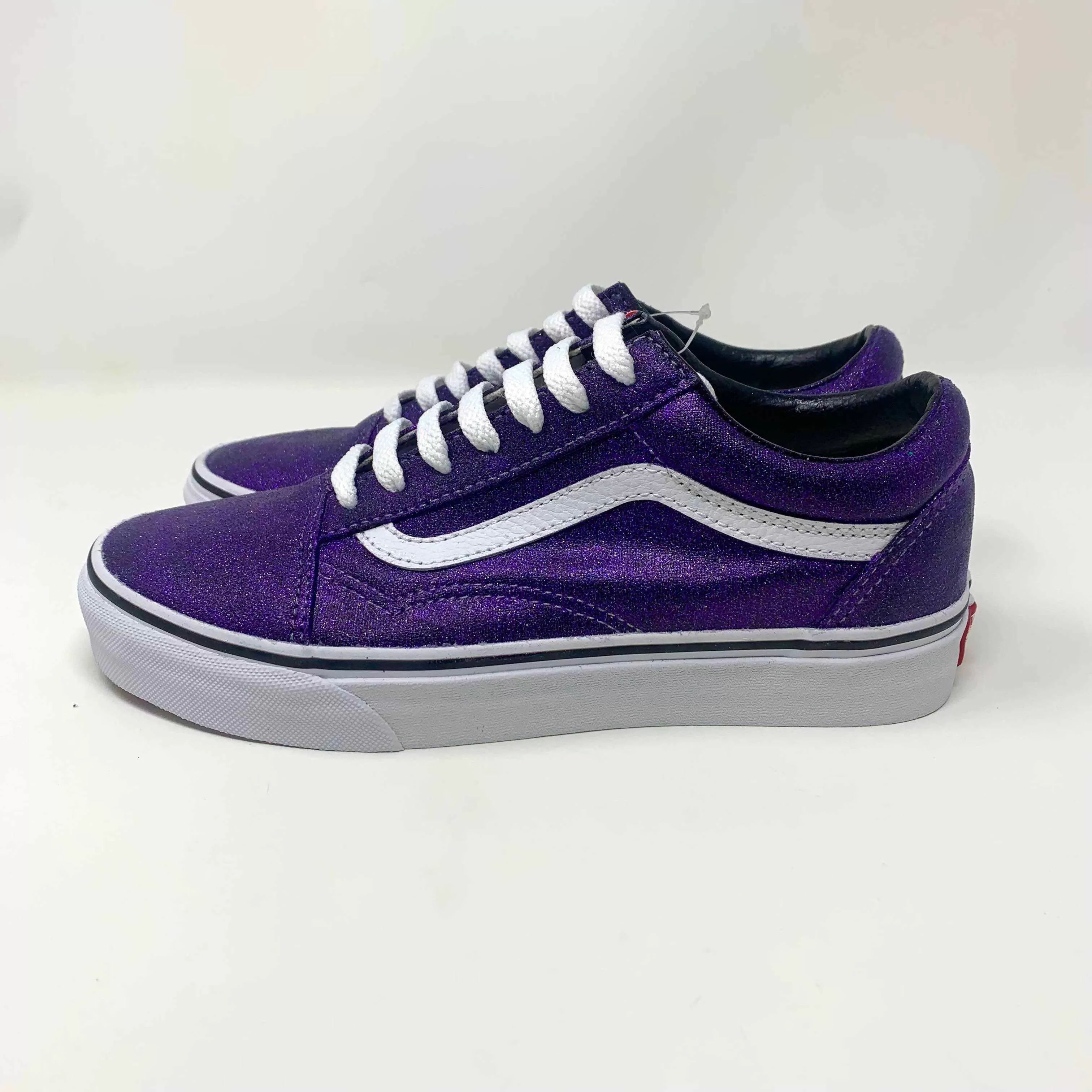 Purple Glitter Old Skool Vans