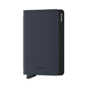 Secrid Slim Wallet - Matte Night Blue