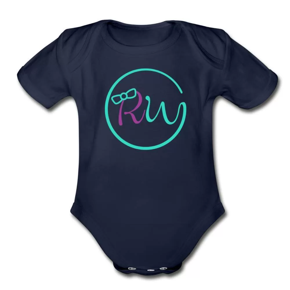 Signature Logo Organic Baby Onesie