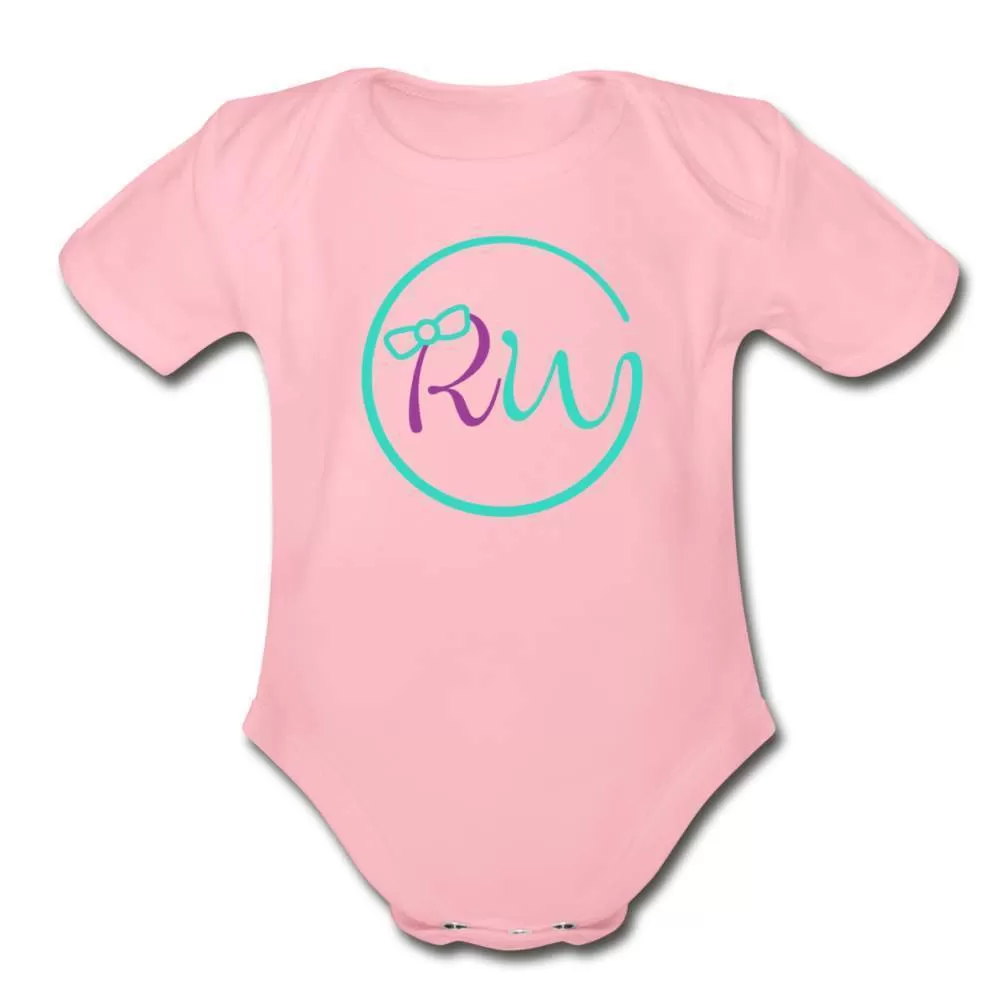 Signature Logo Organic Baby Onesie