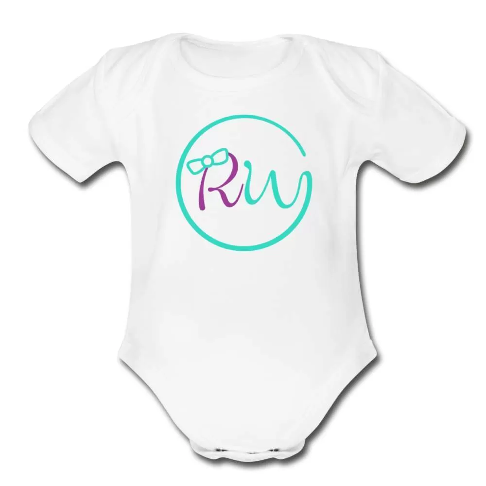 Signature Logo Organic Baby Onesie