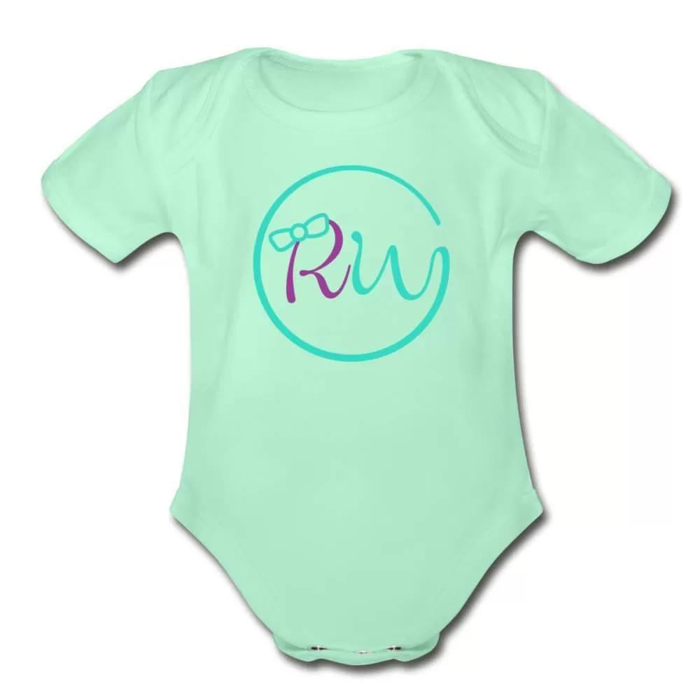 Signature Logo Organic Baby Onesie