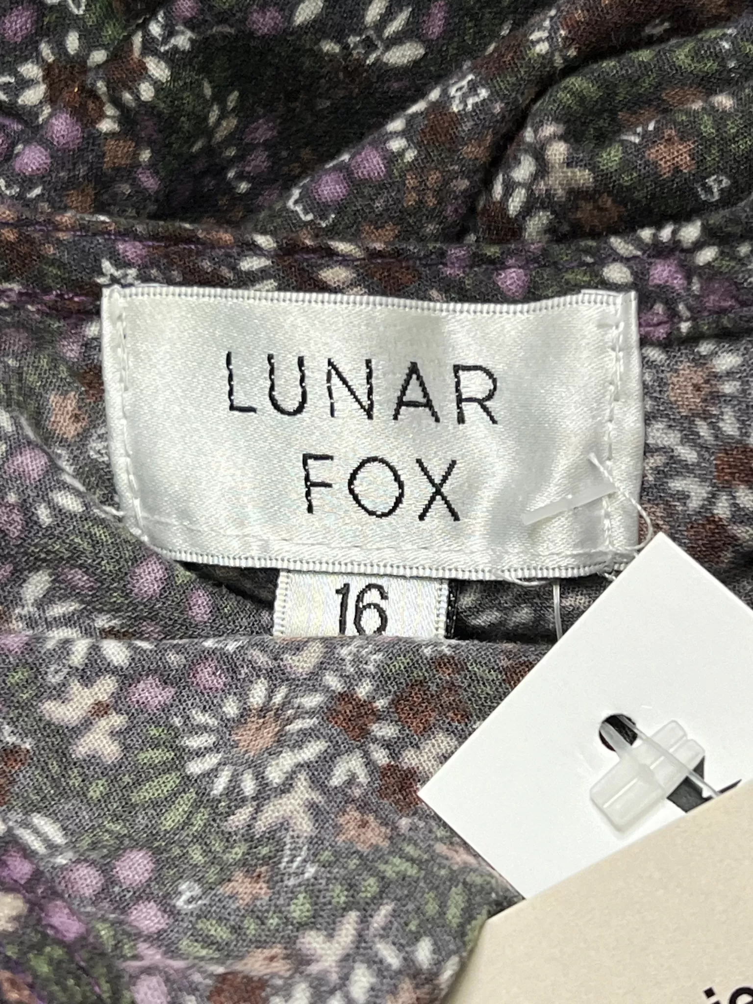 Size 16 - Lunar Fox Purple Floral Maya Blouse