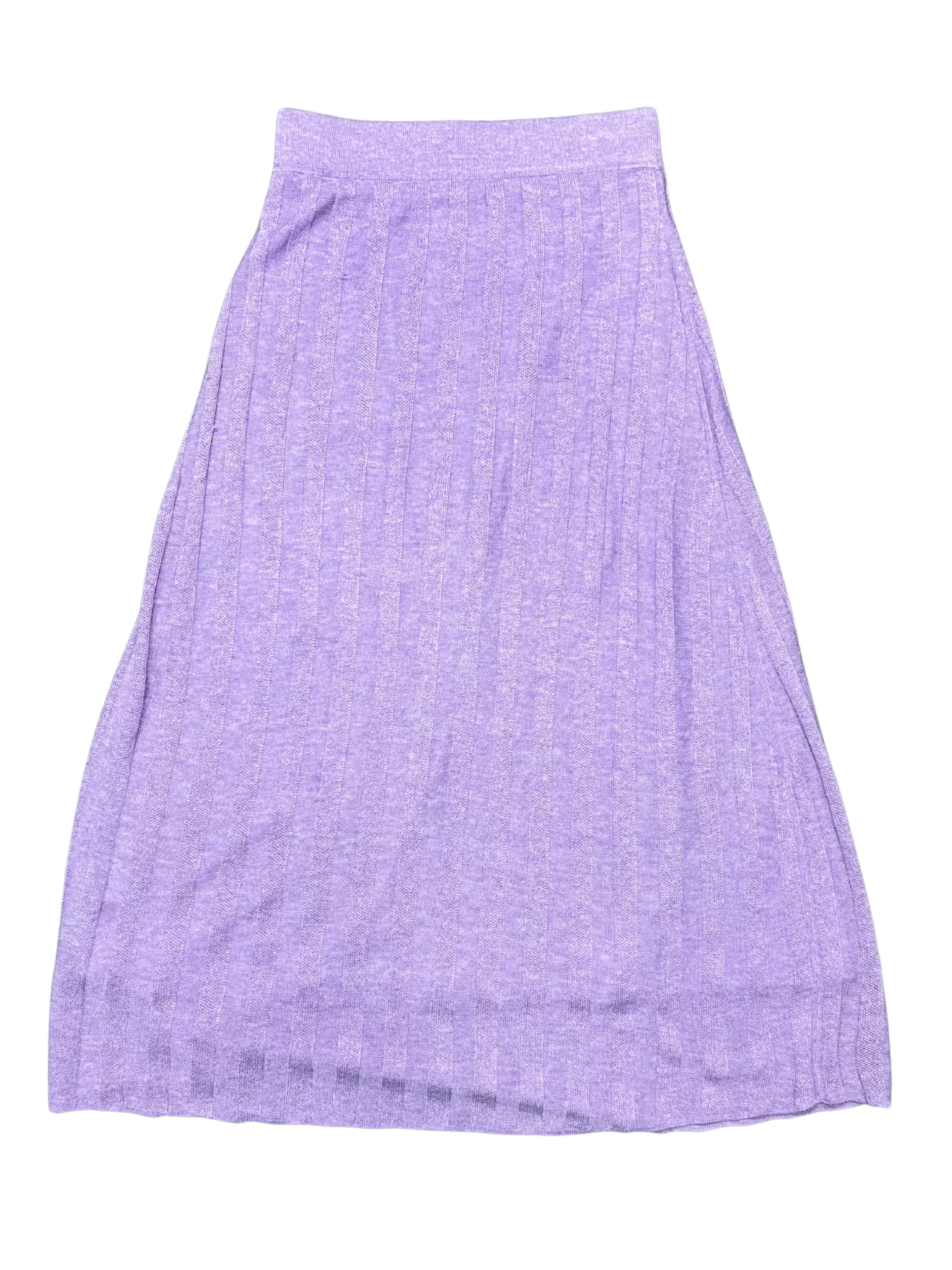 Size S - Hansen & Gretel Lilac Maxi Knit Skirt