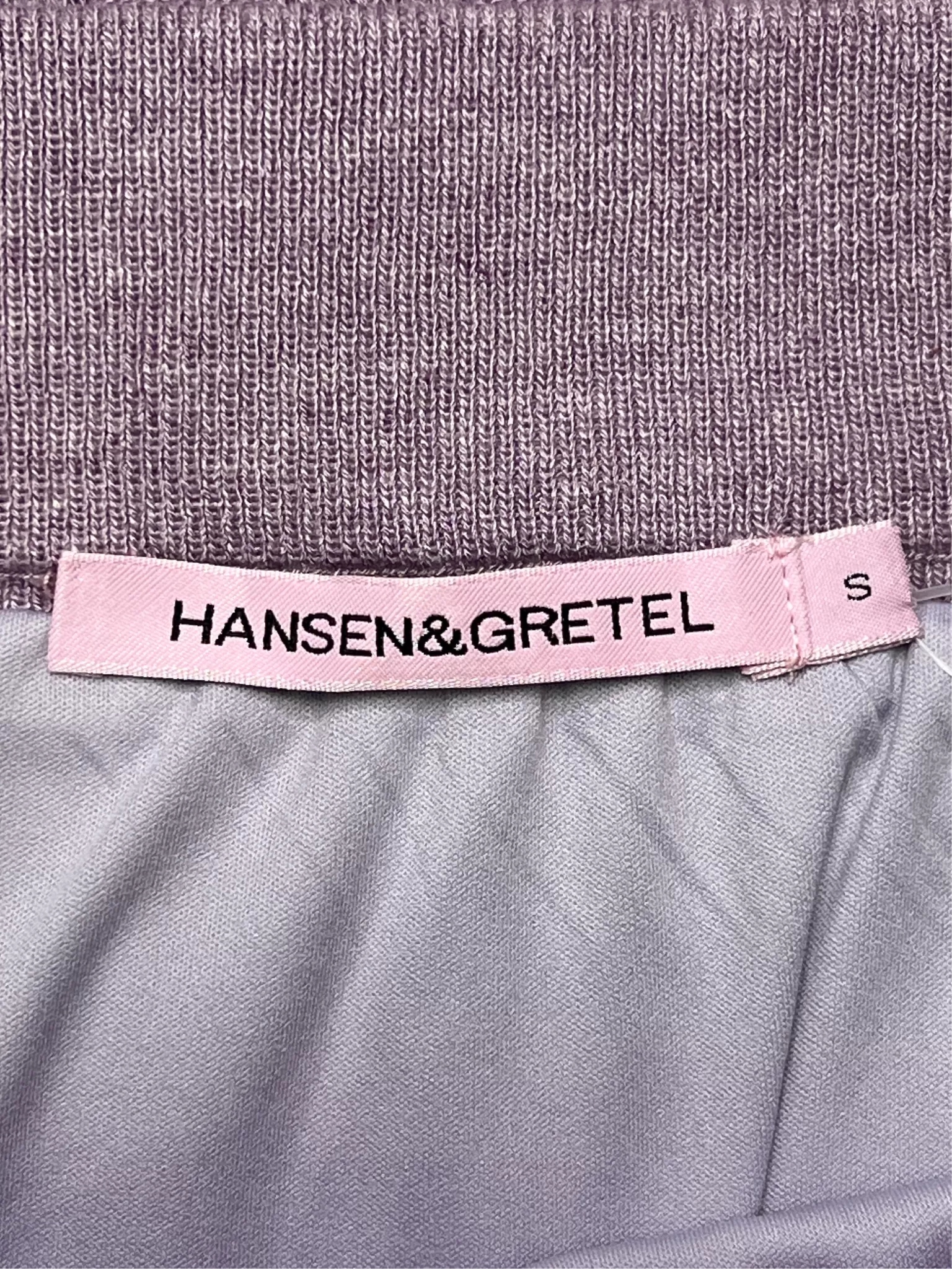 Size S - Hansen & Gretel Lilac Maxi Knit Skirt