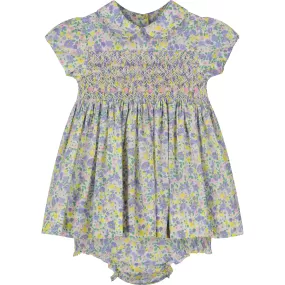 Smocked Baby Dress - Nola