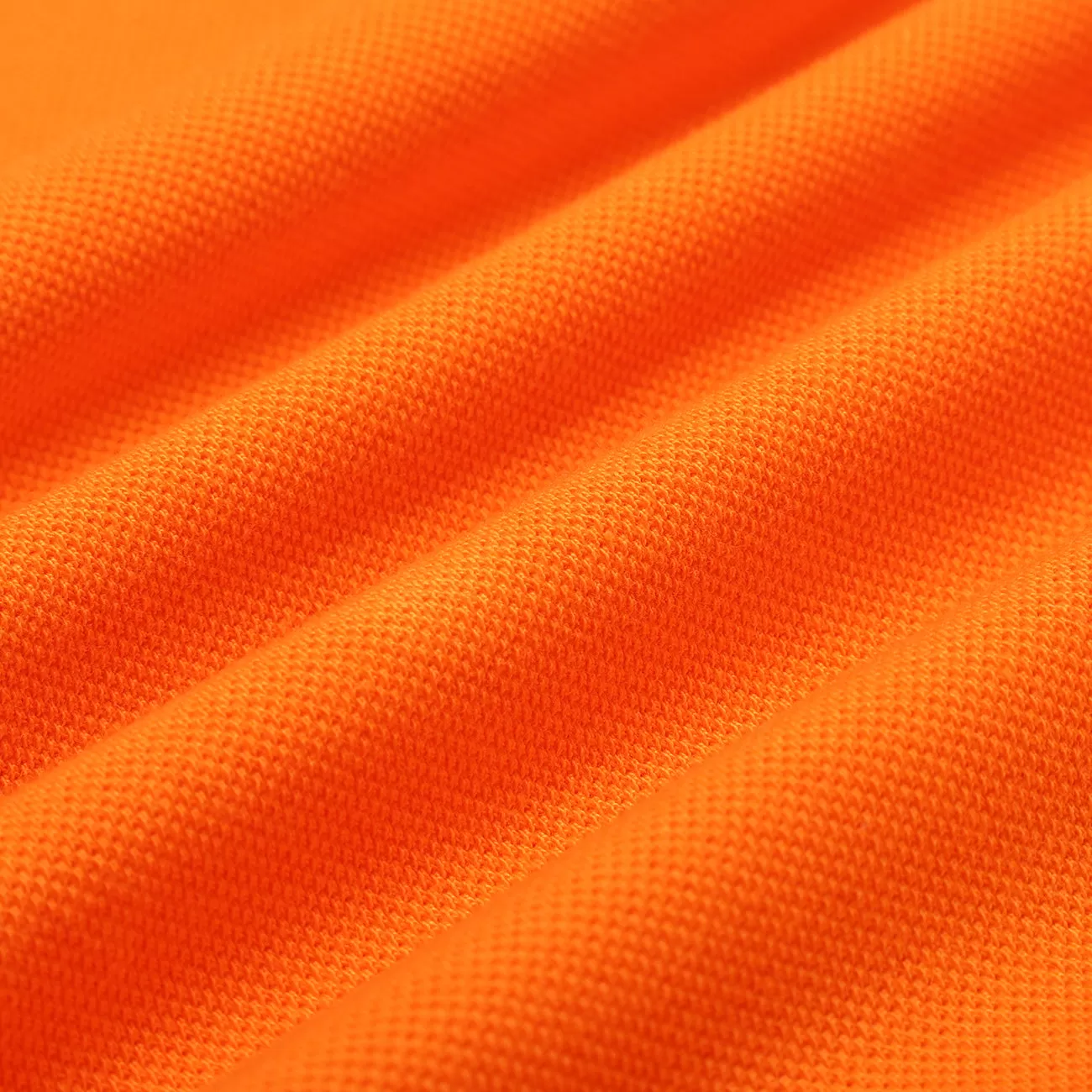 Spanish Orange Premium Cotton Polo T-Shirt