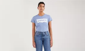 T-SHIRT LEVI'S FEMME LOGO PERFECT - BATWING COUNTRY BLUE