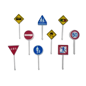 Traffic Signs Food Picks 1