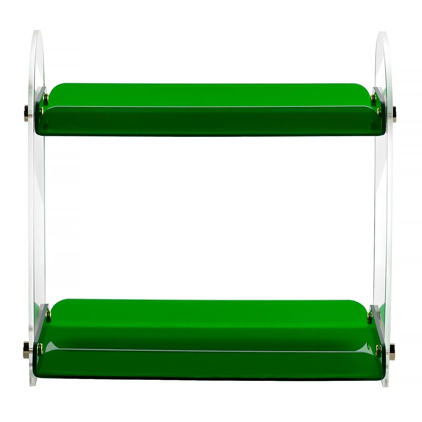 VENTRAY HOME Acrylic 2-Tier Desktop Shelf - Green