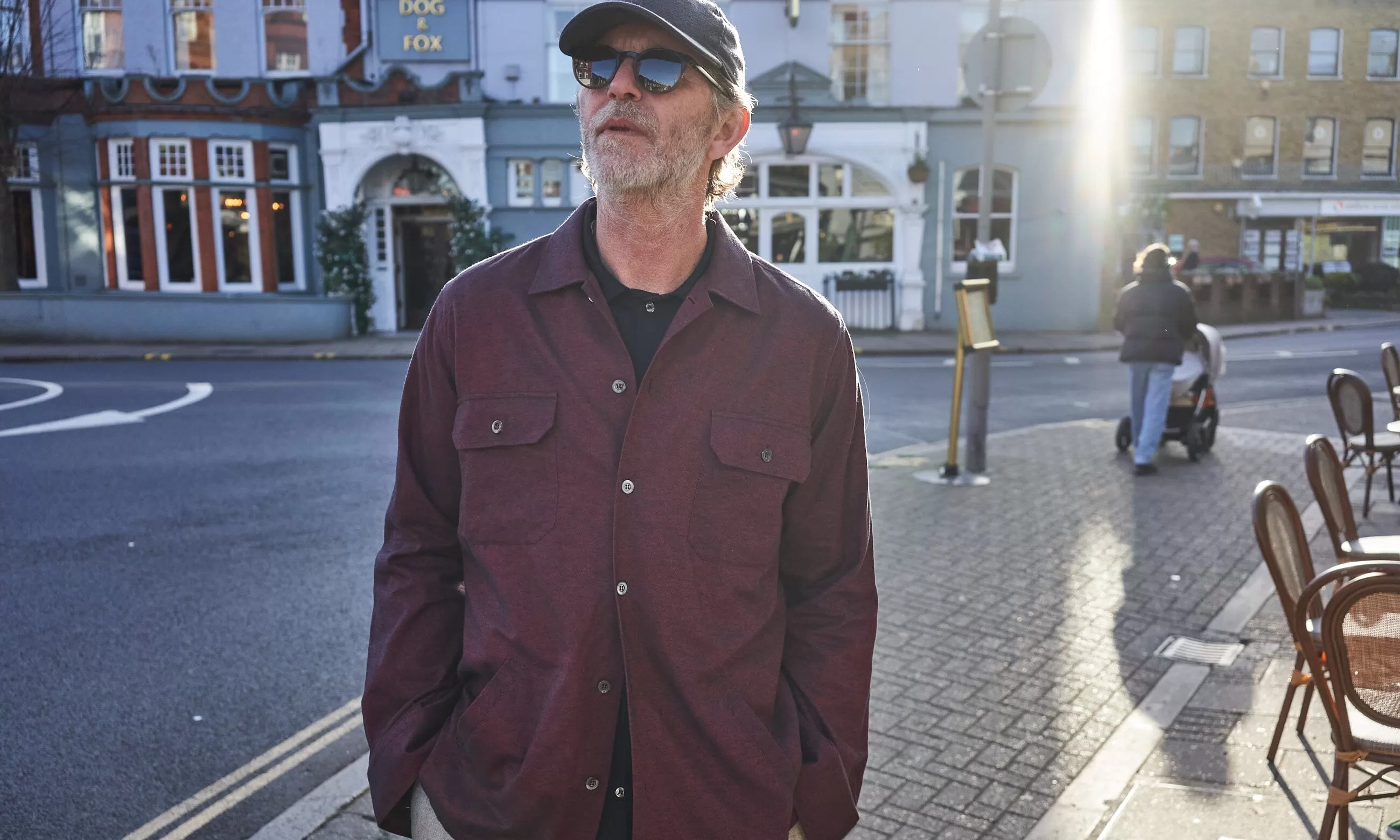 Wool/Cotton Flannel Navy Baseball Cap